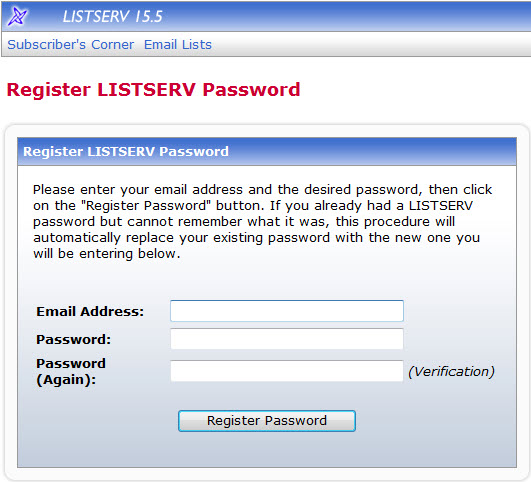 Obtaining a password
